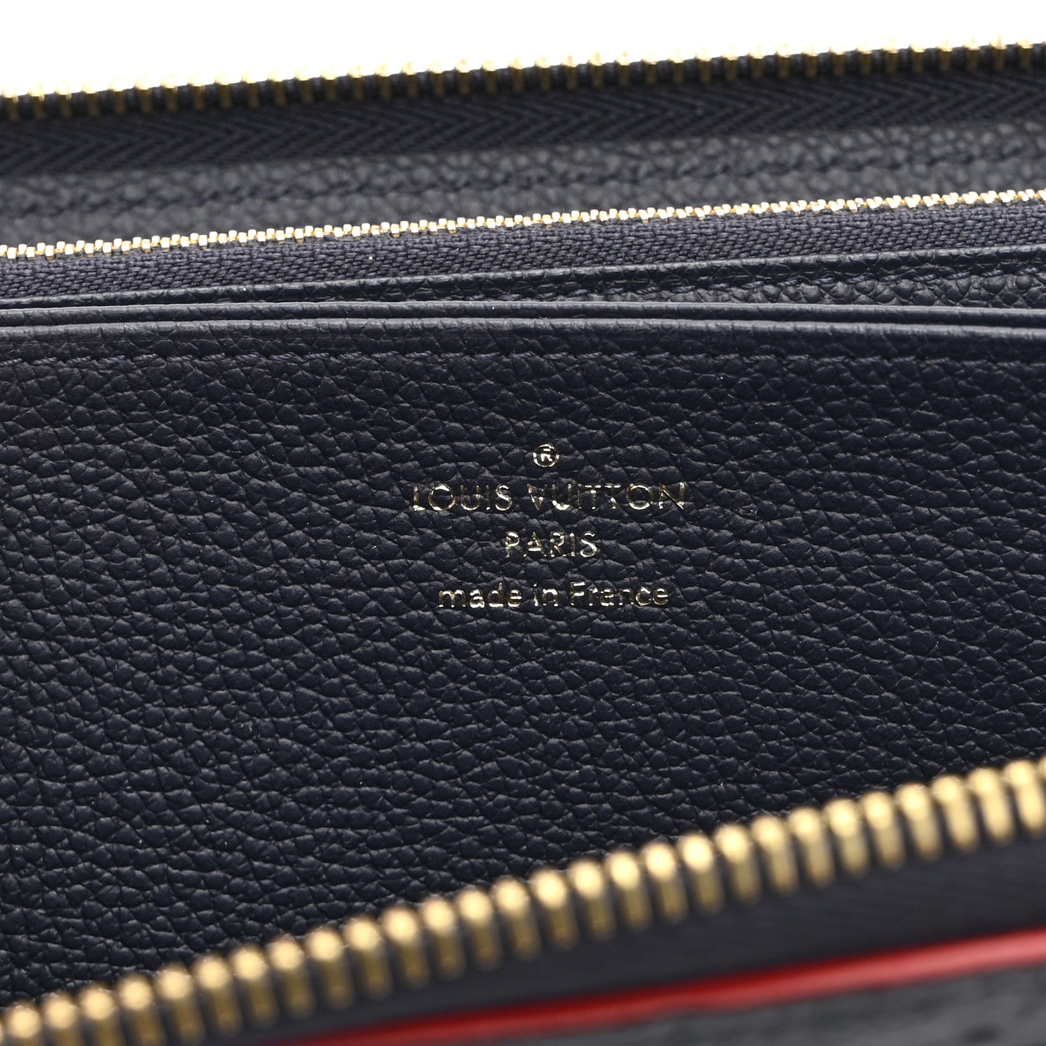 Louis Vuitton Empreinte Zippy Wallet Marine Rouge 6 of 10