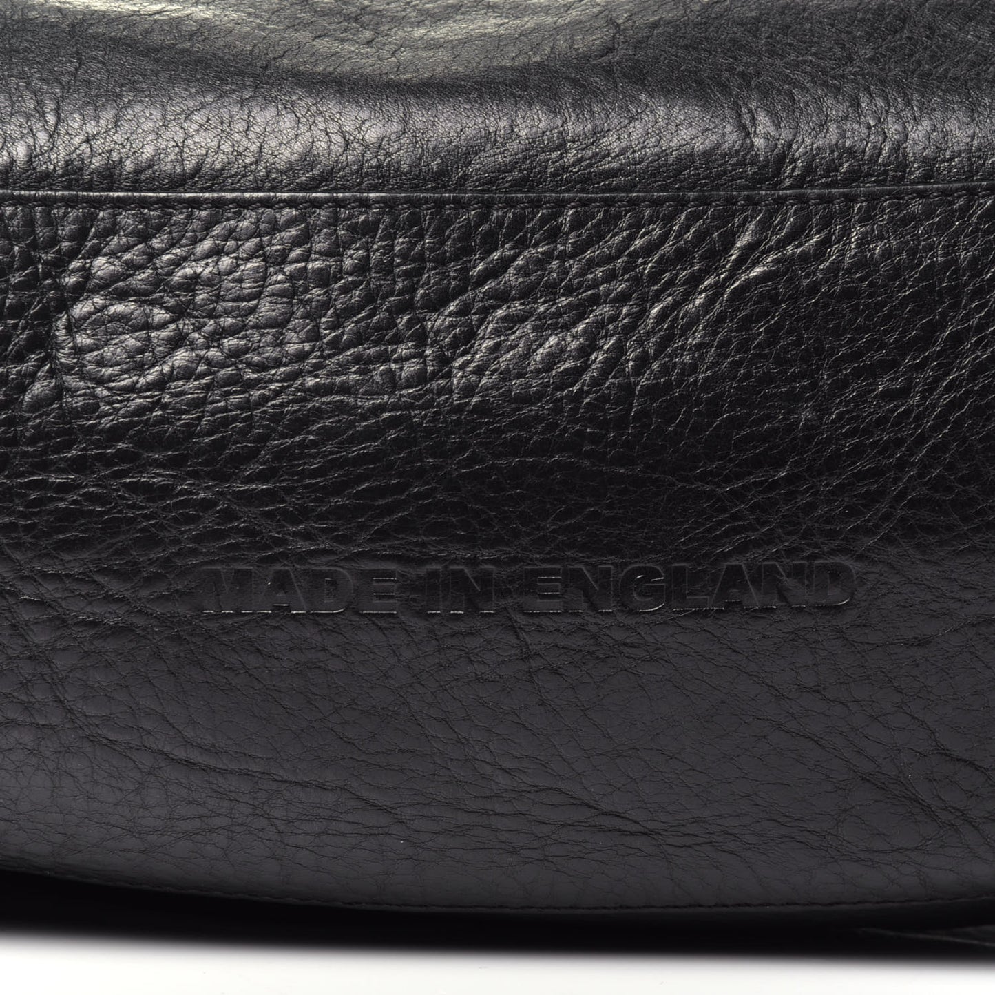 Natural Leather Mini Cara Delevingne Convertible Satchel Black