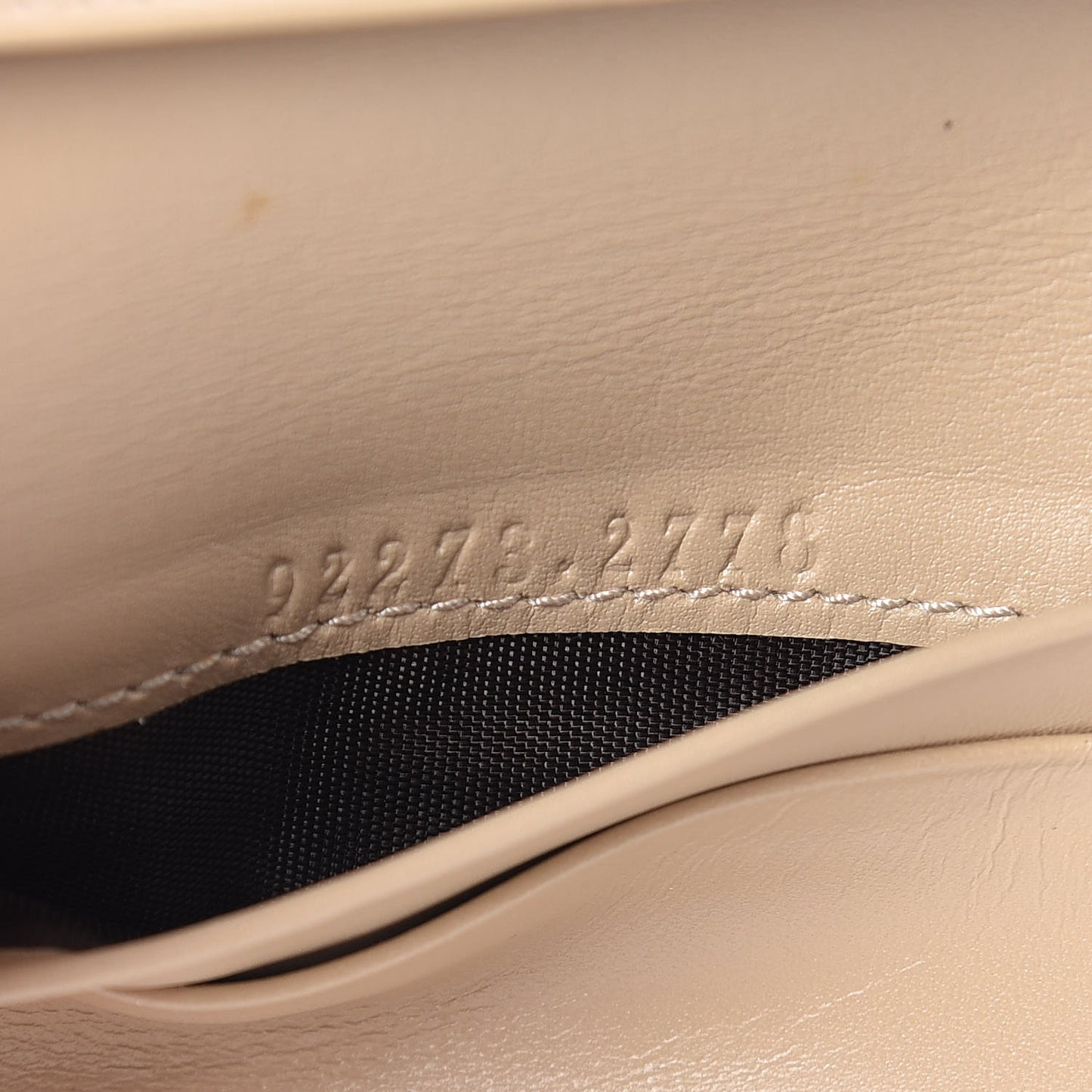 Monogram Card Case Beige