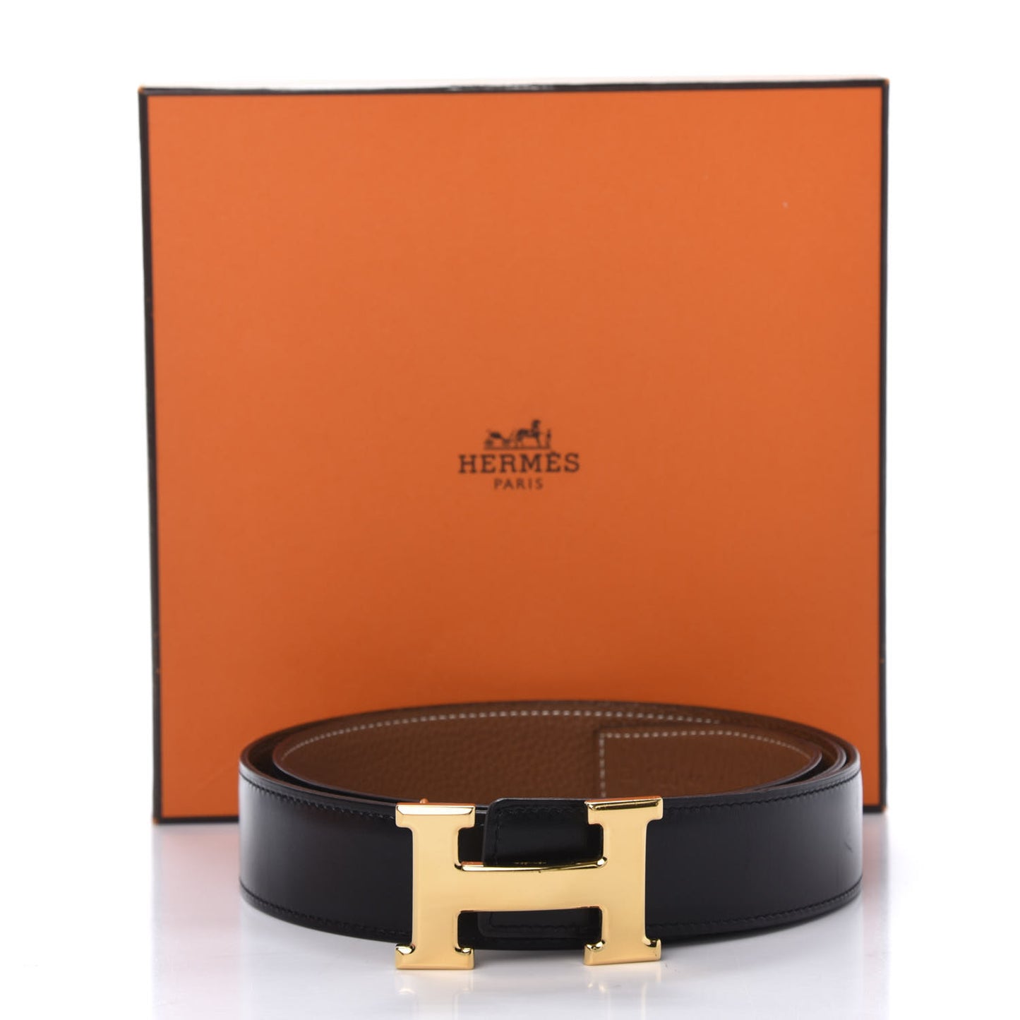 Box Togo 32mm H Belt 100 Black Gold