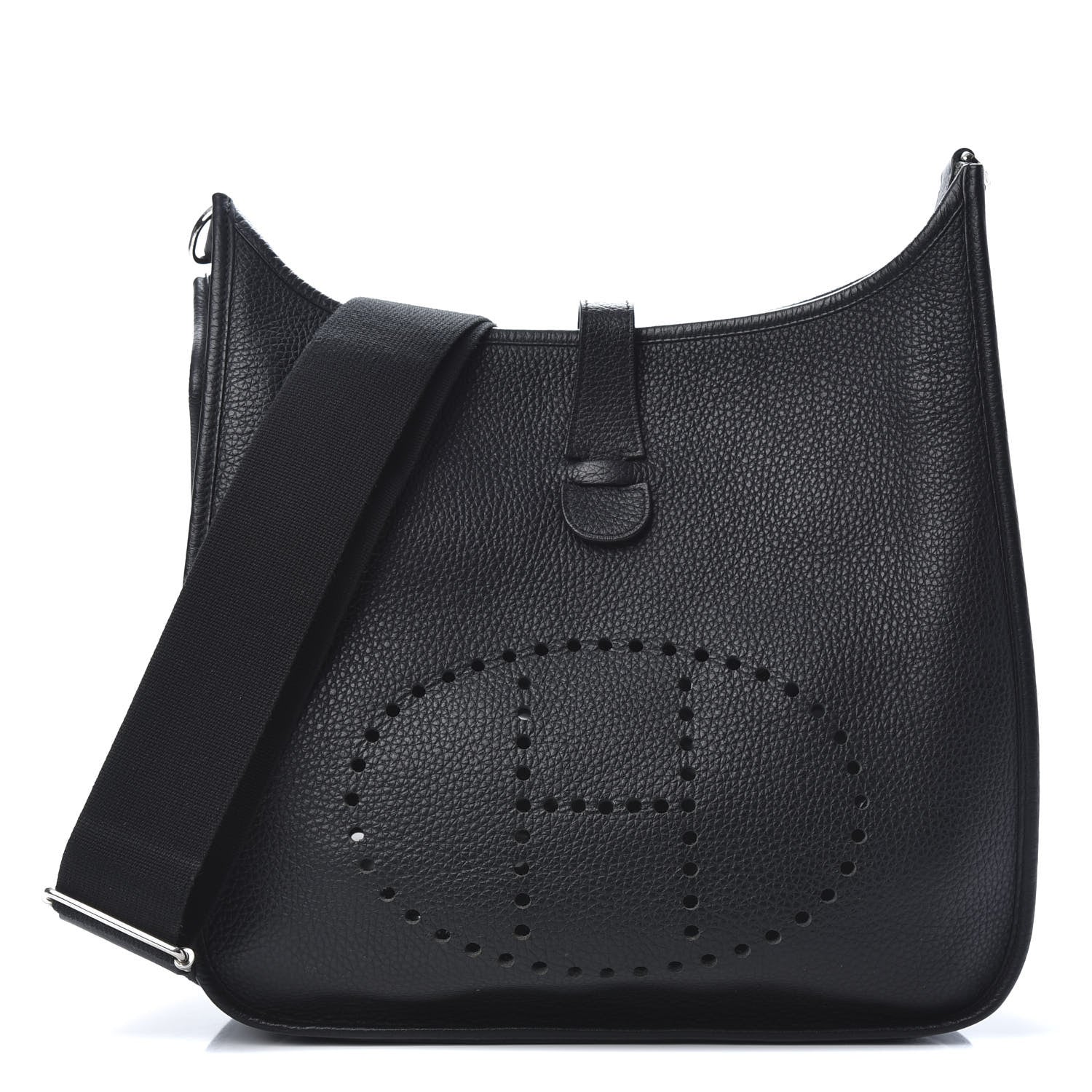 Hermes Taurillon Clemence Evelyne III GM Black 1 of 10