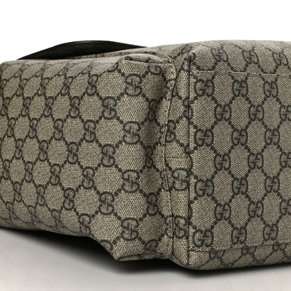Gucci GG Plus Monogram Messenger Diaper Bag Dark Brown 7 of 8