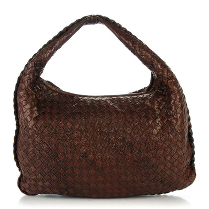 Bottega Veneta Intagli Intrecciato Medium Veneta Hobo Ebano 1 of 7