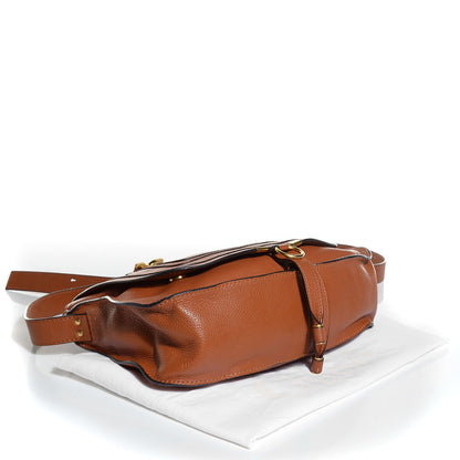 Chloe Calfskin Medium Marcie Top Handle Bag Tan 4 of 9