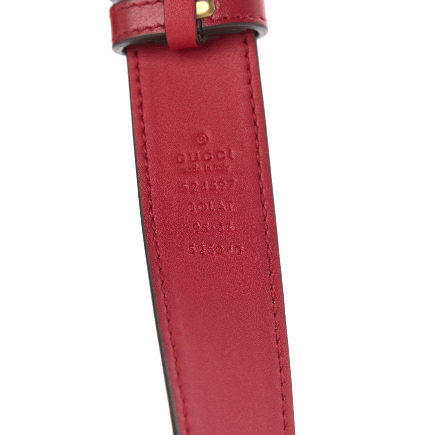 Gucci Azalea Calfskin Matelasse GG Marmont Multi Belt Bag 95 38 Romantic Cerise 12 of 15