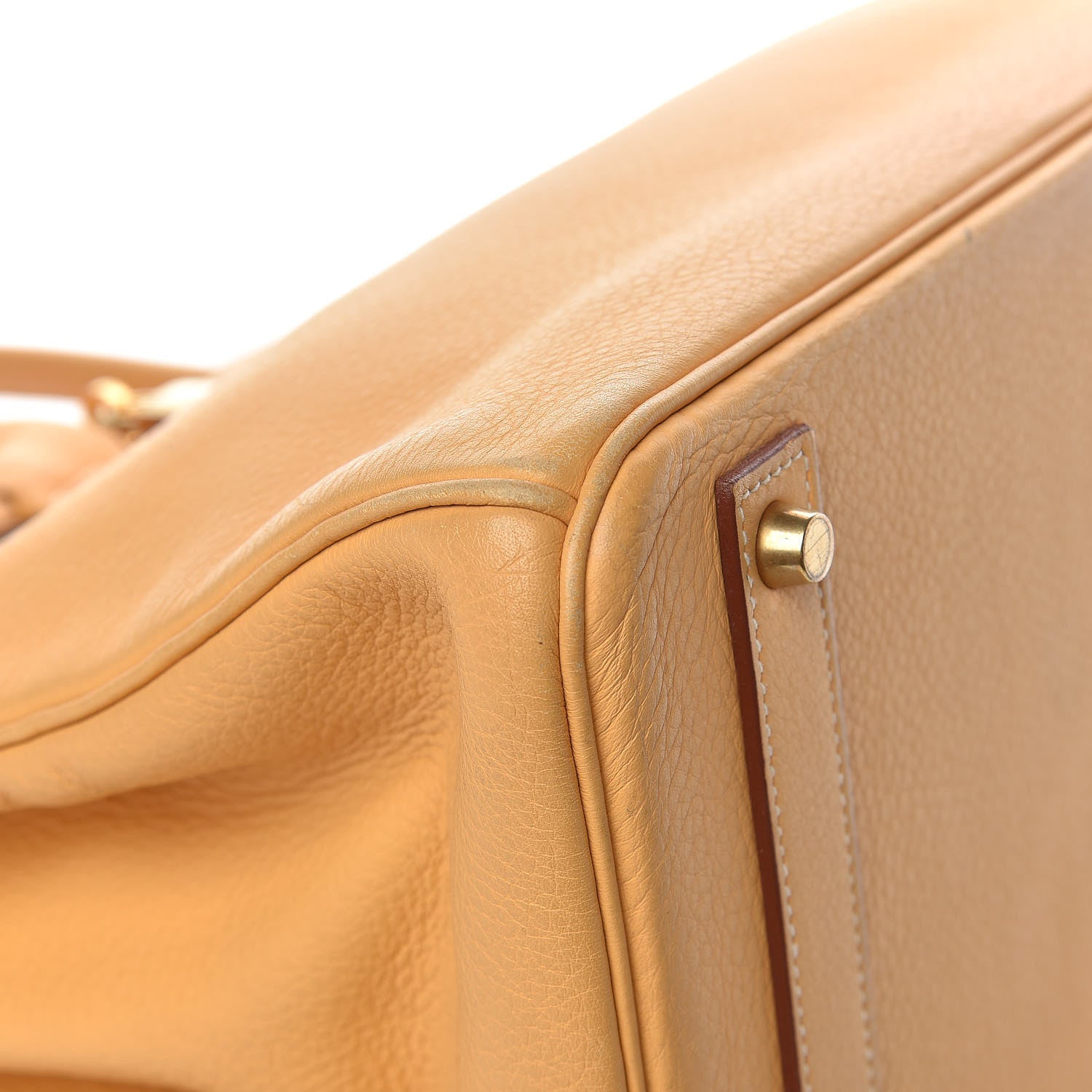 Hermes Taurillon Clemence Birkin 40 Sable 28 of 44