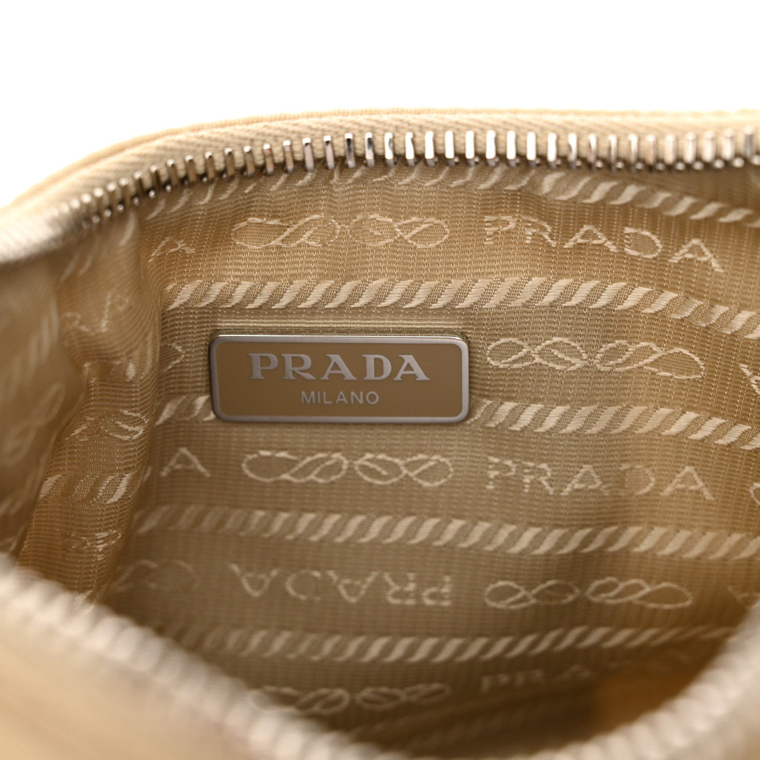 Prada Re-Nylon Saffiano Mini Re-Edition 2005 Bag Deserto 6 of 11