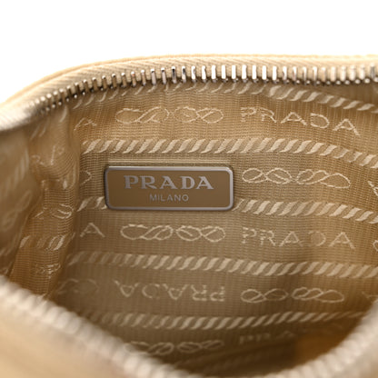 Prada Re-Nylon Saffiano Mini Re-Edition 2005 Bag Deserto 6 of 11