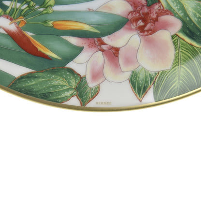 Hermes Porcelain Passifolia Dessert Plate N°2 Set of 2 5 of 6