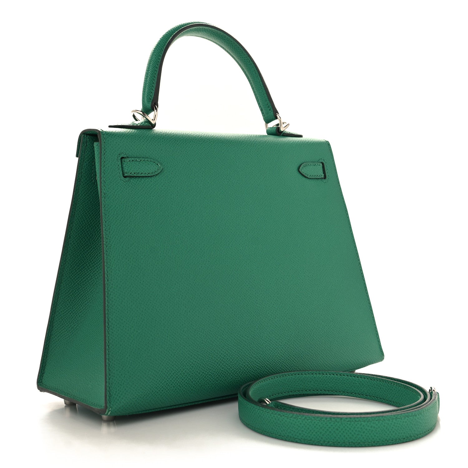 Hermes Epsom Kelly Sellier 25 Vert Jade 3 of 11