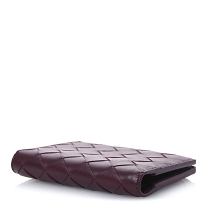 Bottega Veneta Nappa Intrecciato Small Bi-Fold Zip Wallet Barolo 4 of 8