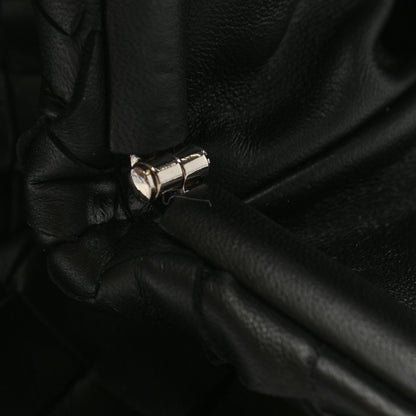 Bottega Veneta Nappa Maxi Intrecciato The Pouch Oversized Clutch Black 7 of 7