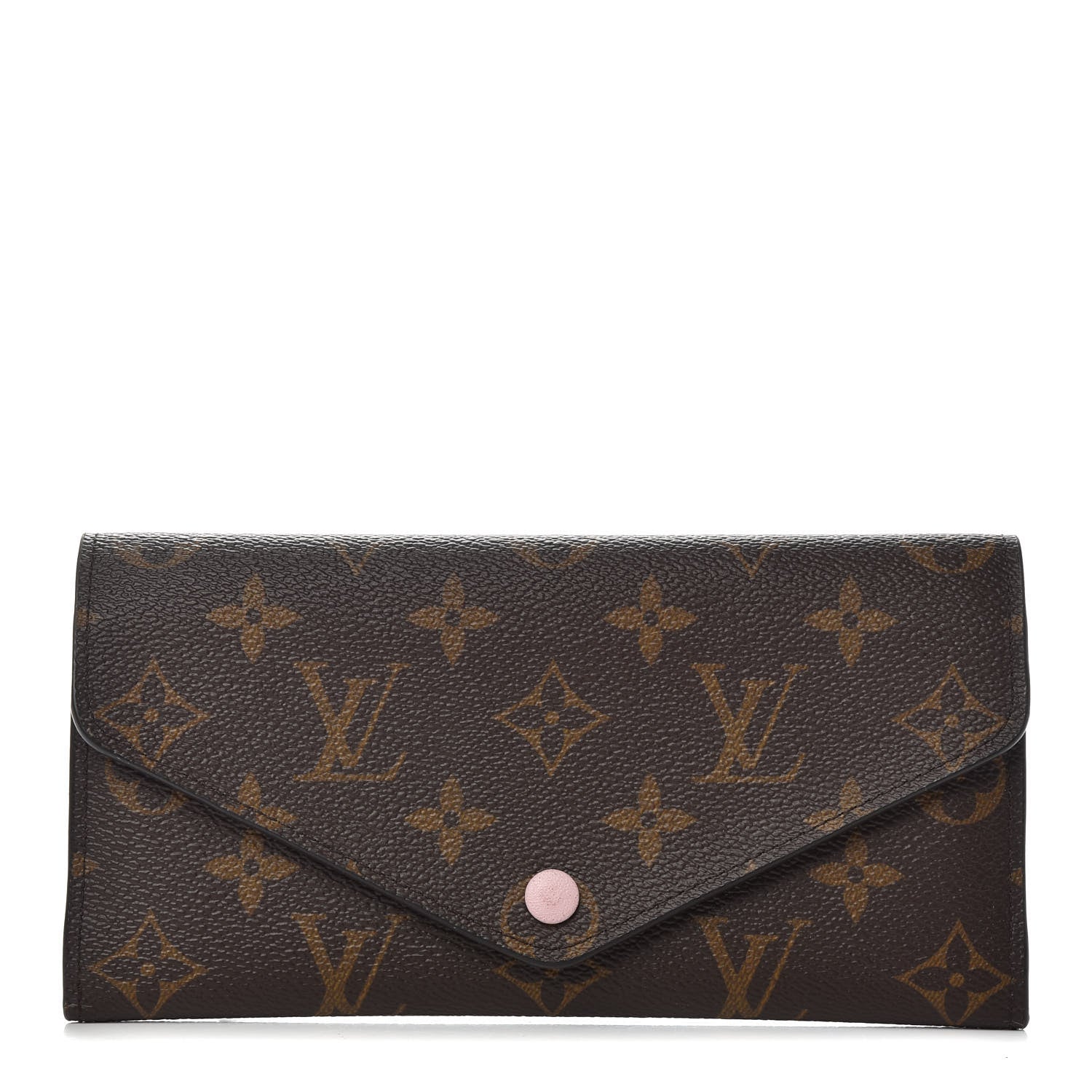 Louis Vuitton Monogram Josephine Wallet Rose Ballerine 1 of 7