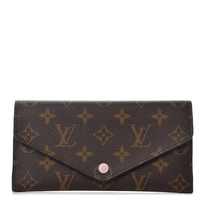 Louis Vuitton Monogram Josephine Wallet Rose Ballerine 1 of 7
