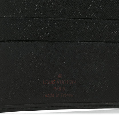 Louis Vuitton Epi Porte-Billets Compact Wallet Black 6 of 6