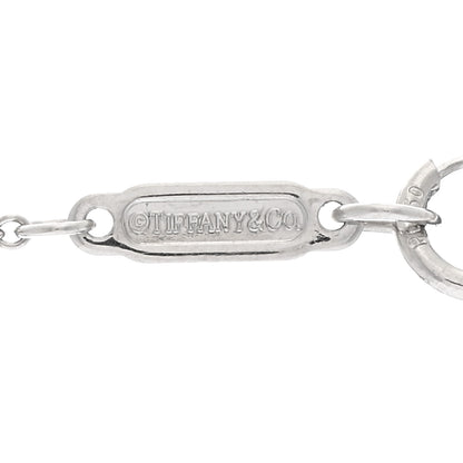 Tiffany Platinum Diamond .30ct Solitaire Pendant Necklace 4 of 5
