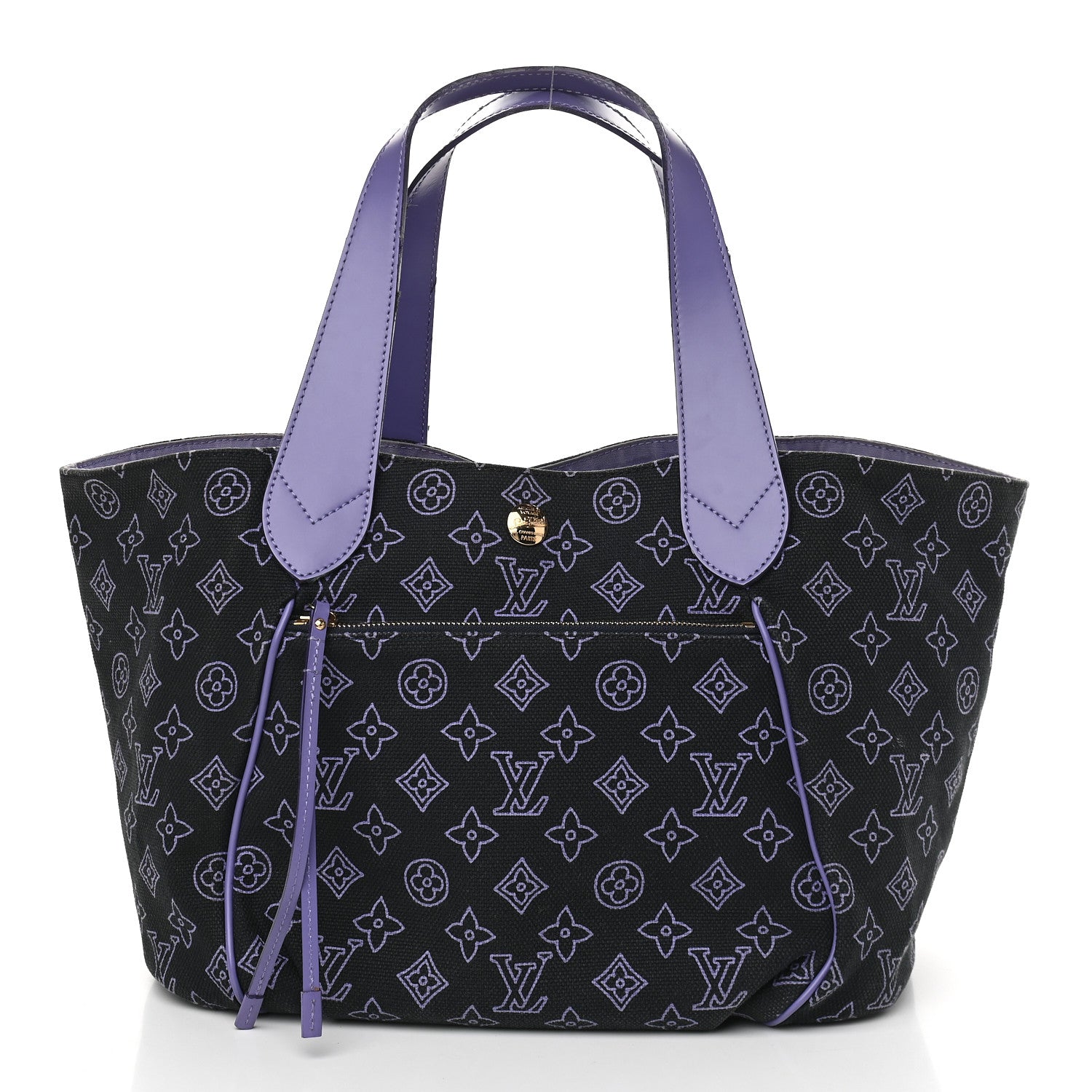 Louis Vuitton Cabas Ipanema PM Navy 3 of 15