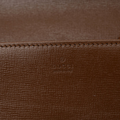 Gucci GG Supreme Monogram Azalea Calfskin Horsebit 1955 Wallet On Chain Beige Ebony Brown Sugar 6 of 11