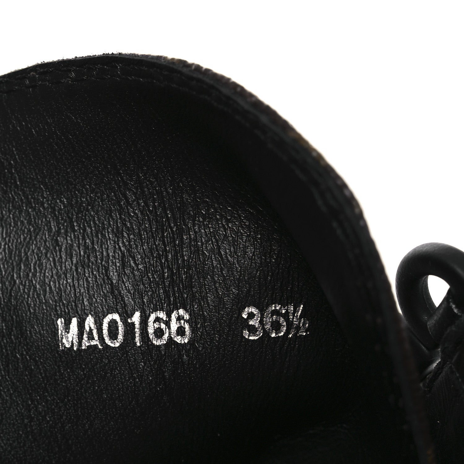 Louis Vuitton Suede Calfskin Monogram World Tour Platform Desert Boots 36.5 Black 10 of 14