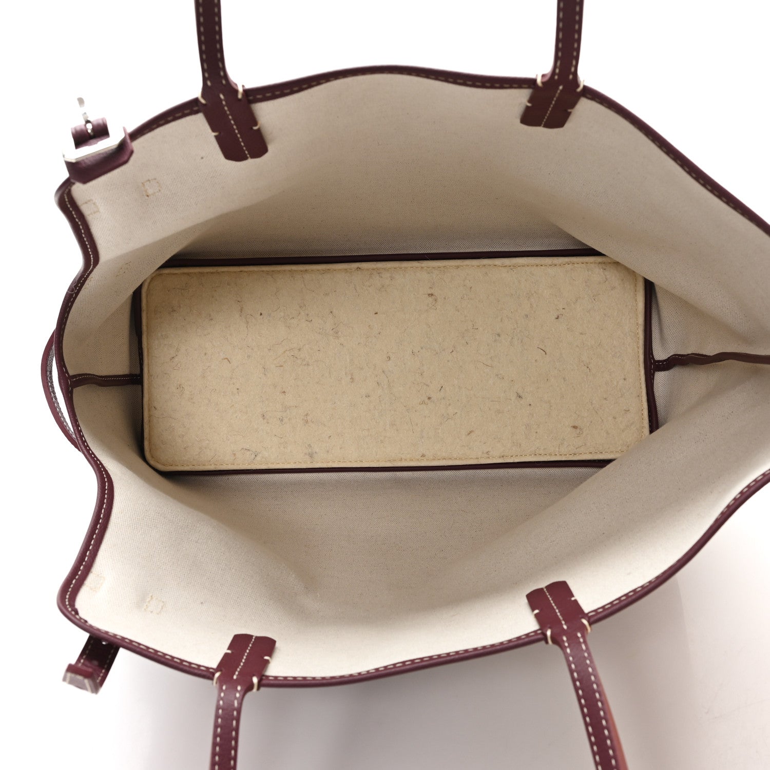 Goyard Goyardine Chien Gris Bag Burgundy 5 of 9