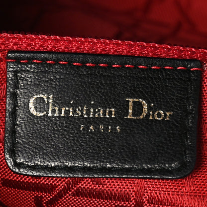 Christian Dior Lambskin Cannage Large Lady Dior Black 6 of 9