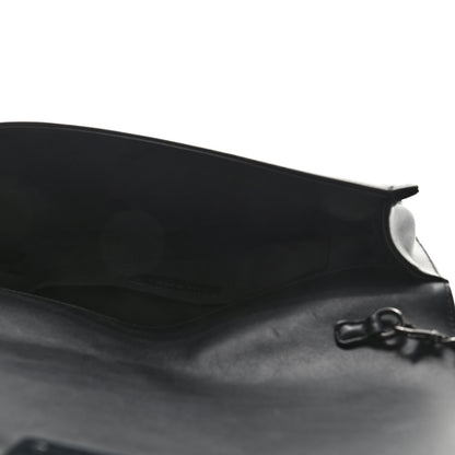 Chanel Calfskin Quilted Boy Clutch With Removable Chain So Black 6 of 9