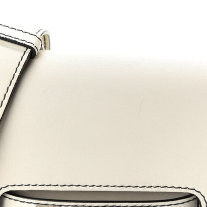 Christian Dior Smooth Calfskin Dio(r)evolution Flap Bag Off White 11 of 13