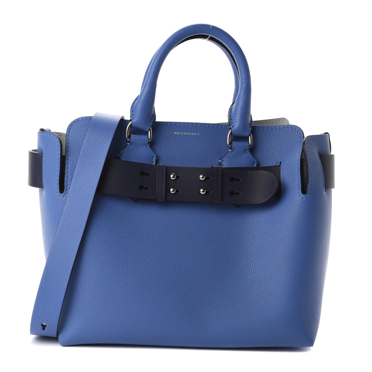Burberry Soft Grain Calfskin Small Belt Bag Hydrangea Blue 1 of 11