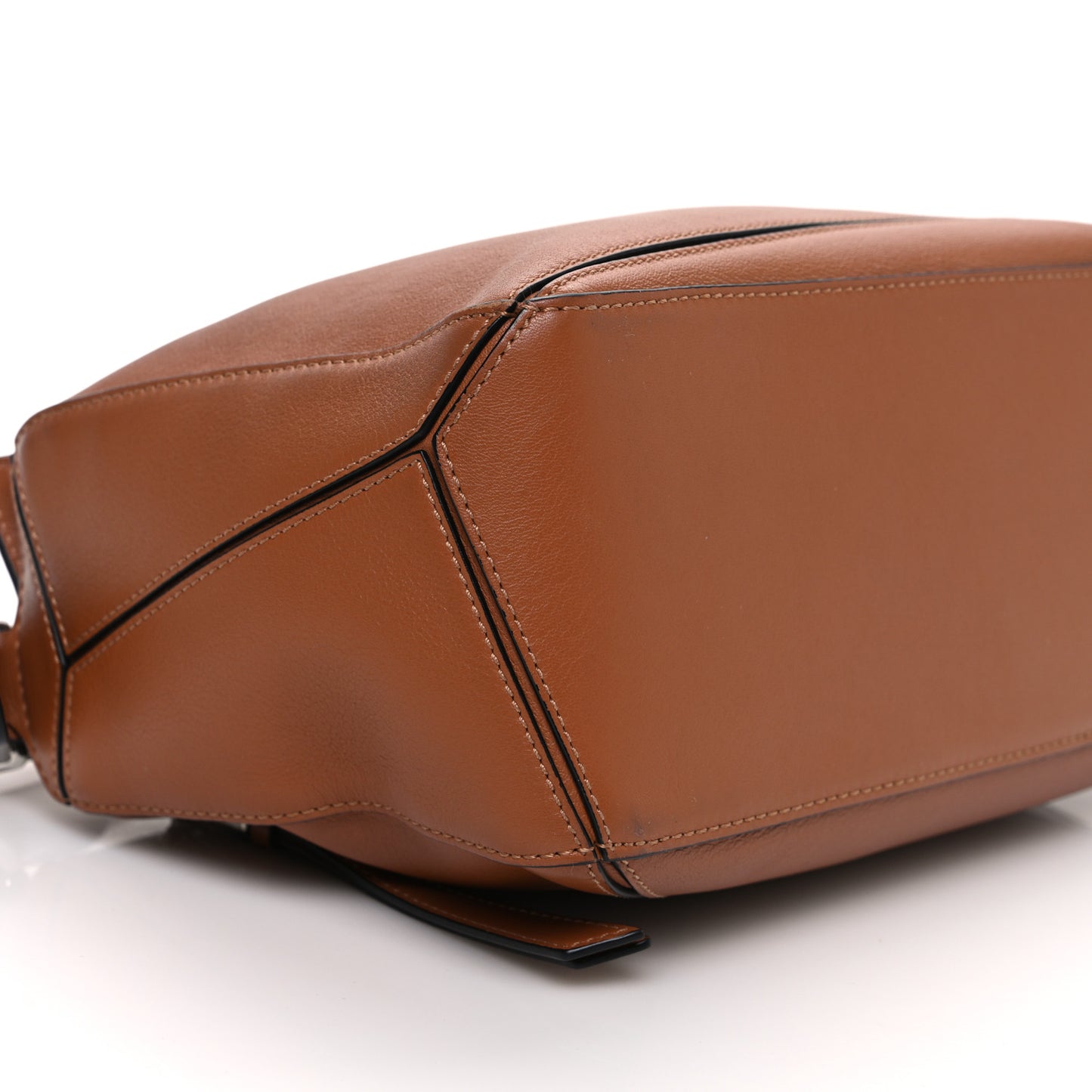 Calfskin Small Puzzle Bag Tan