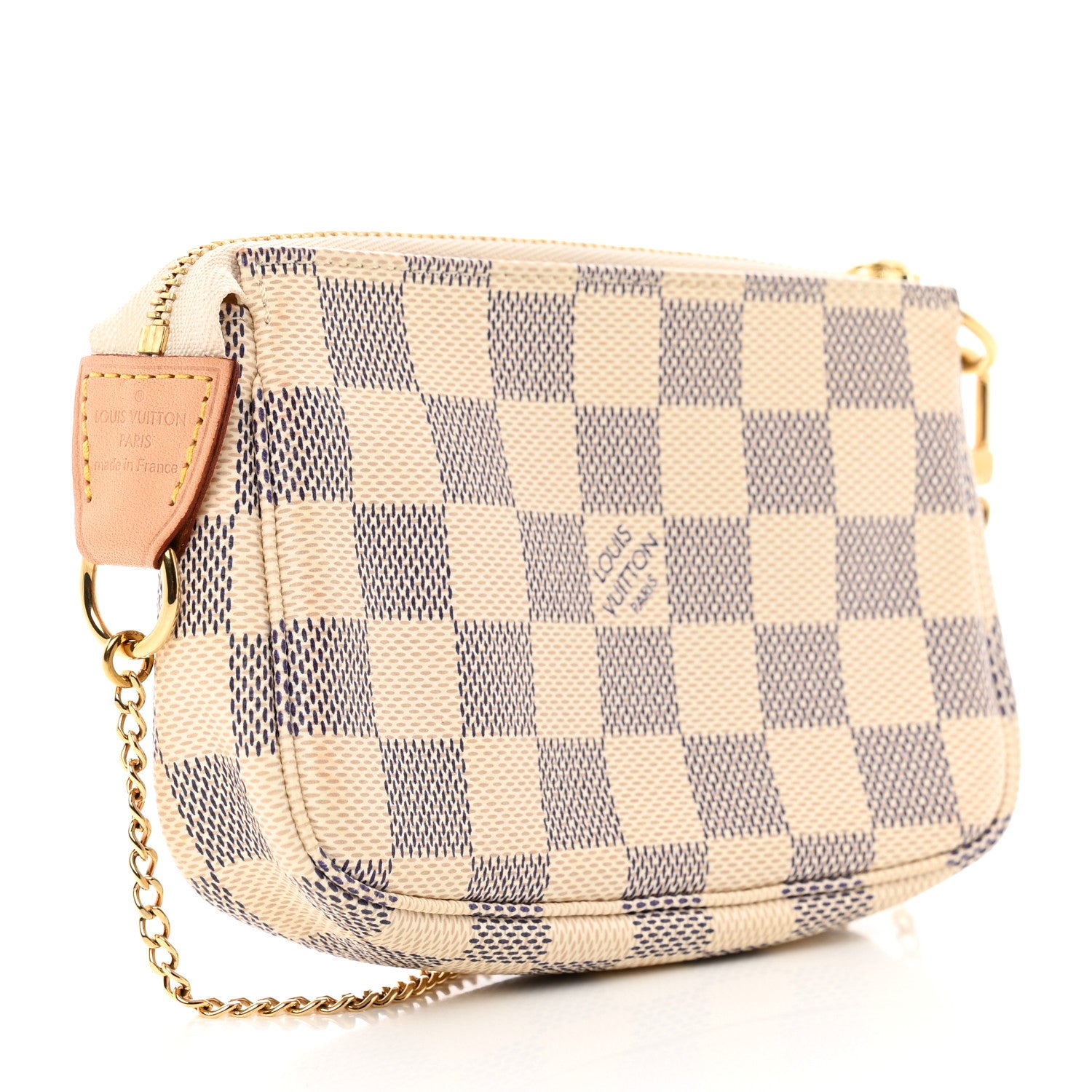 Louis Vuitton Damier Azur Mini Pochette Accessories 3 of 7