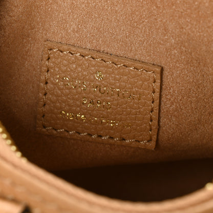 Louis Vuitton Empreinte Monogram Giant Nano Speedy Arizona Creme 6 of 8