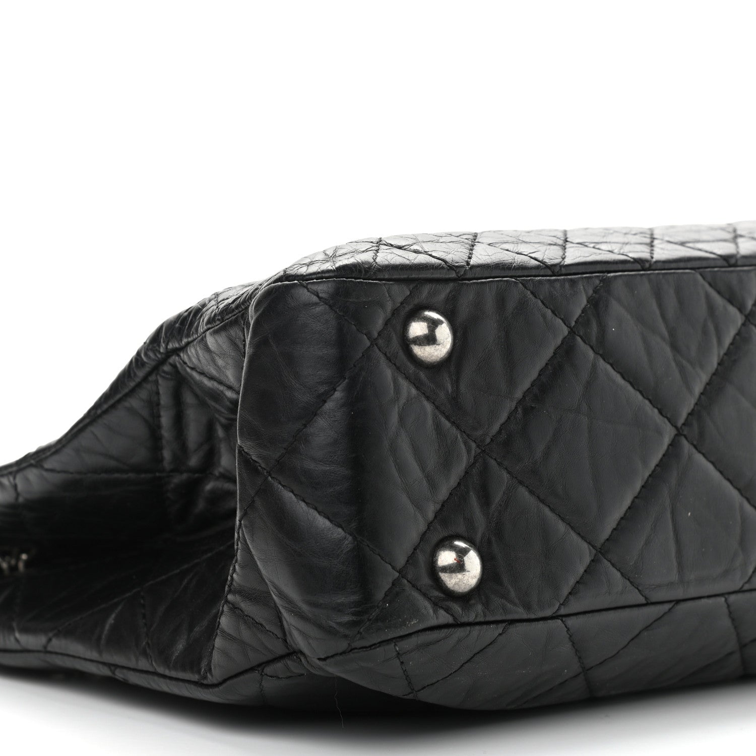 Chanel Aged Calfskin Reissue 2.55 Tote Black 8 of 9