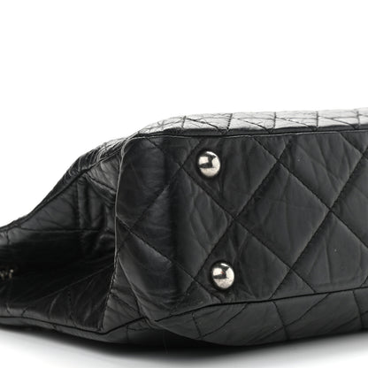 Chanel Aged Calfskin Reissue 2.55 Tote Black 8 of 9
