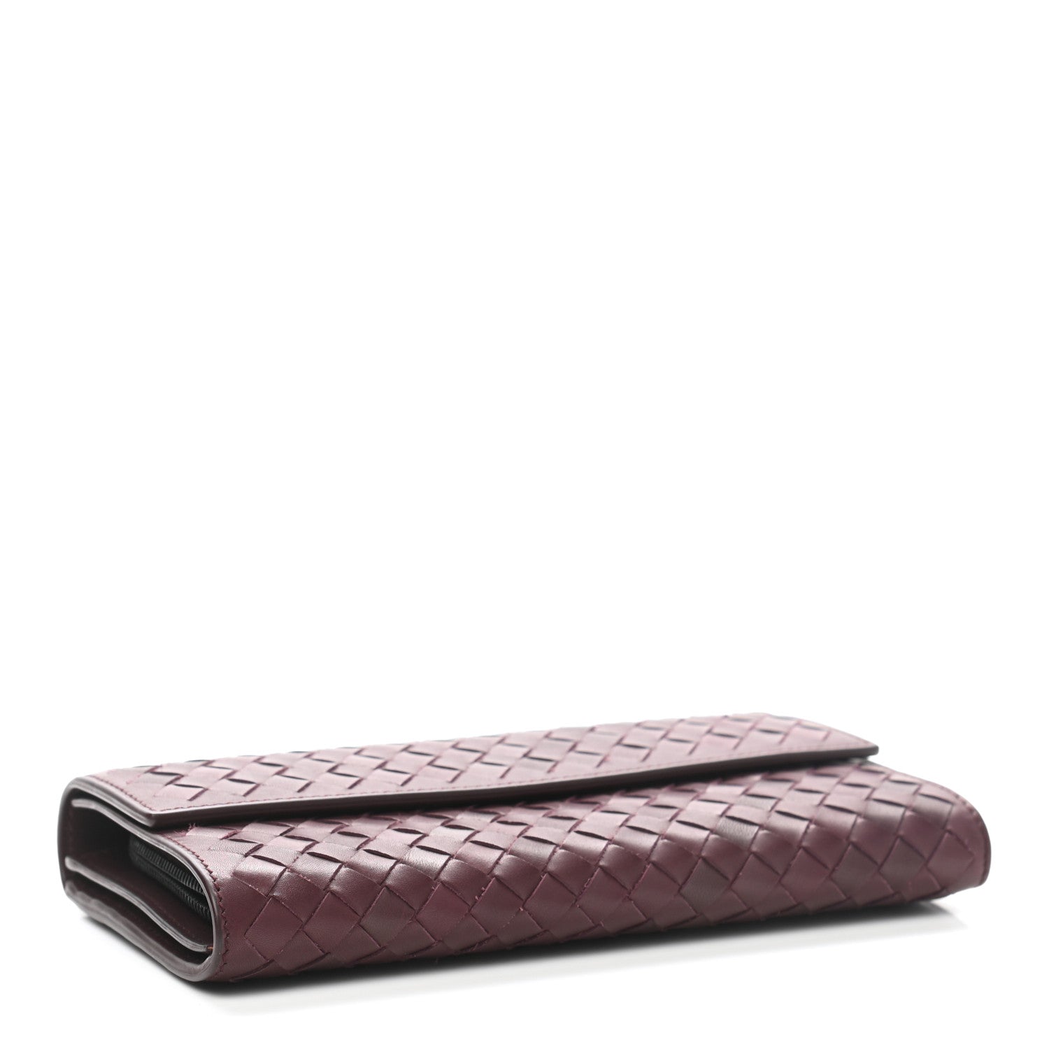 Bottega Veneta Nappa Intrecciato Continental Wallet Dark Barolo 4 of 9