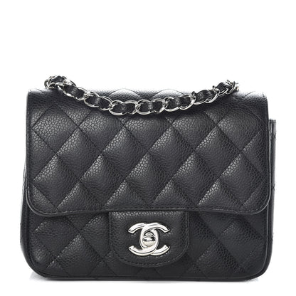 Chanel Caviar Quilted Mini Square Flap Black 1 of 12