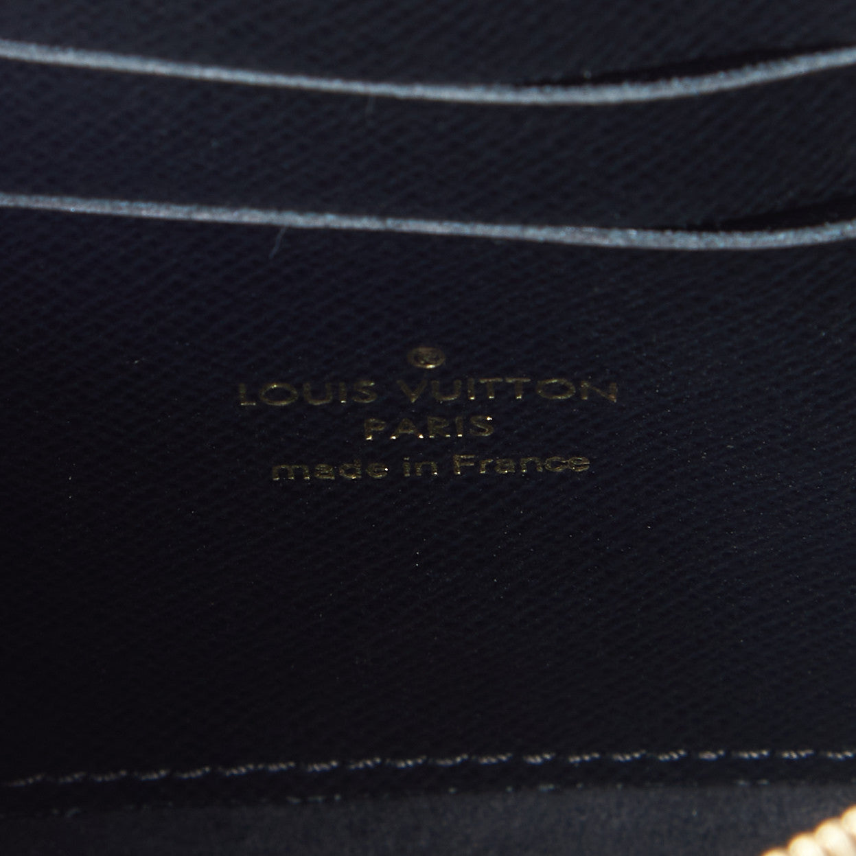Reverse Monogram Giant Double Zip Pochette