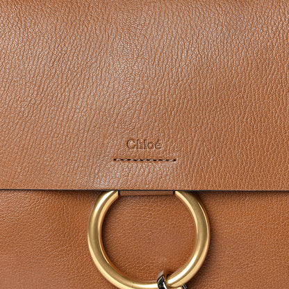 Chloe Goatskin Medium Faye Shoulder Bag Caramel 7 of 10