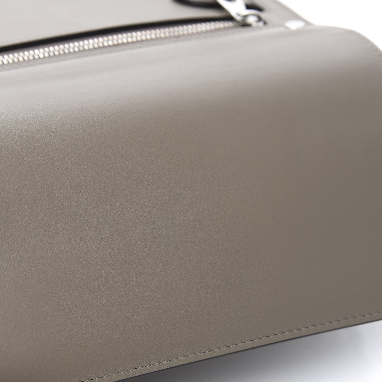 Smooth Calfskin Mini PS11 Classic Shoulder Bag Light Taupe