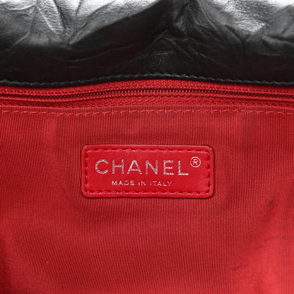 Chanel Calfskin Ultra Stitch Oversize Flap Black 6 of 12