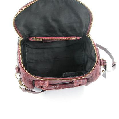 Alexander Wang Pebbled Lambskin Rockie Beet Antique Brass Hardware 5 of 8