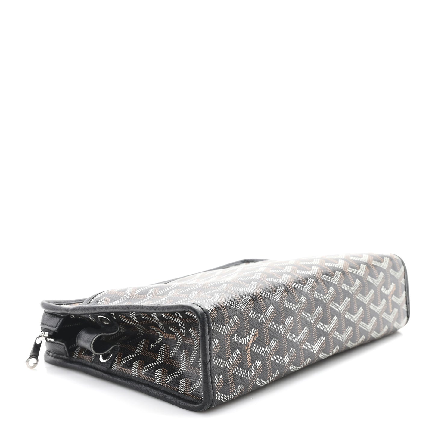 Goyardine Jouvence MM Toiletry Pouch Black