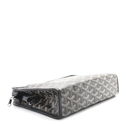 Goyard Goyardine Jouvence MM Toiletry Pouch Black 4 of 8