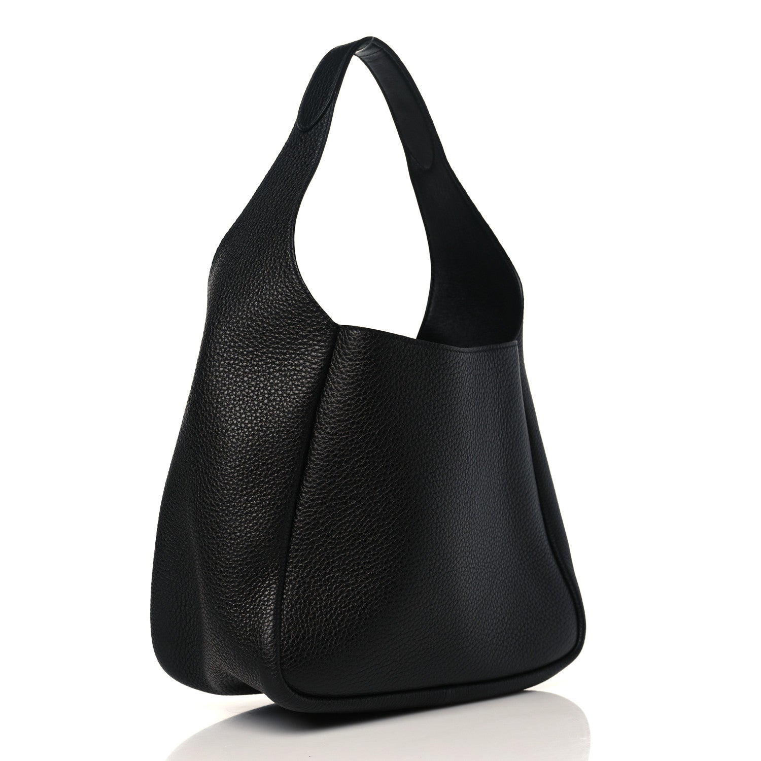 Prada Vitello Daino Dynamique Hobo Black 3 of 9