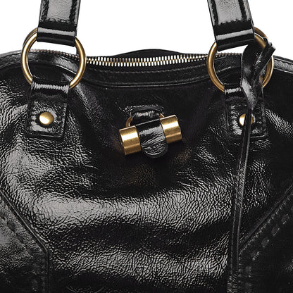 Saint Laurent Patent Oversized Muse Black 13 of 13