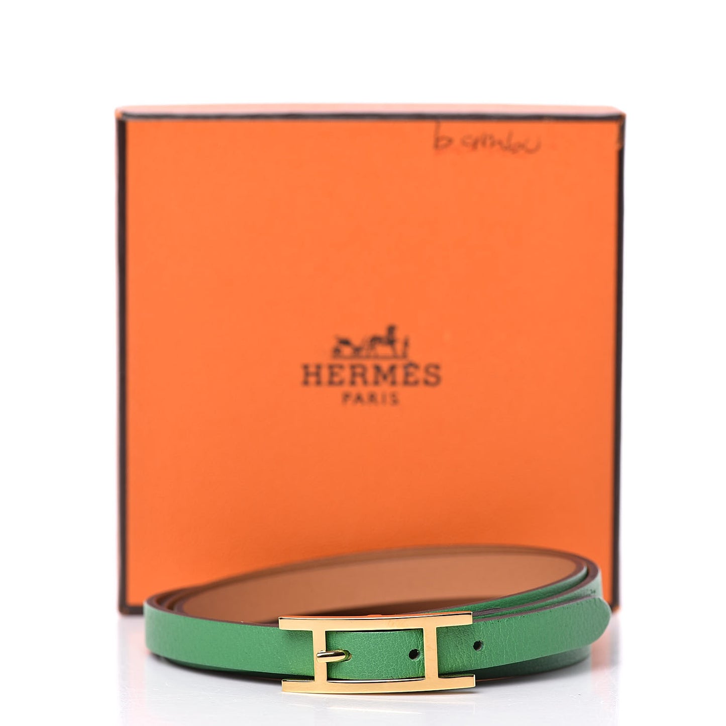 Swift Hapi 3 MM Triple Tour Wrap Bracelet M Bambou
