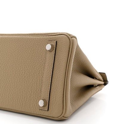 Hermes Togo Birkin 25 Beige Marfa 10 of 11