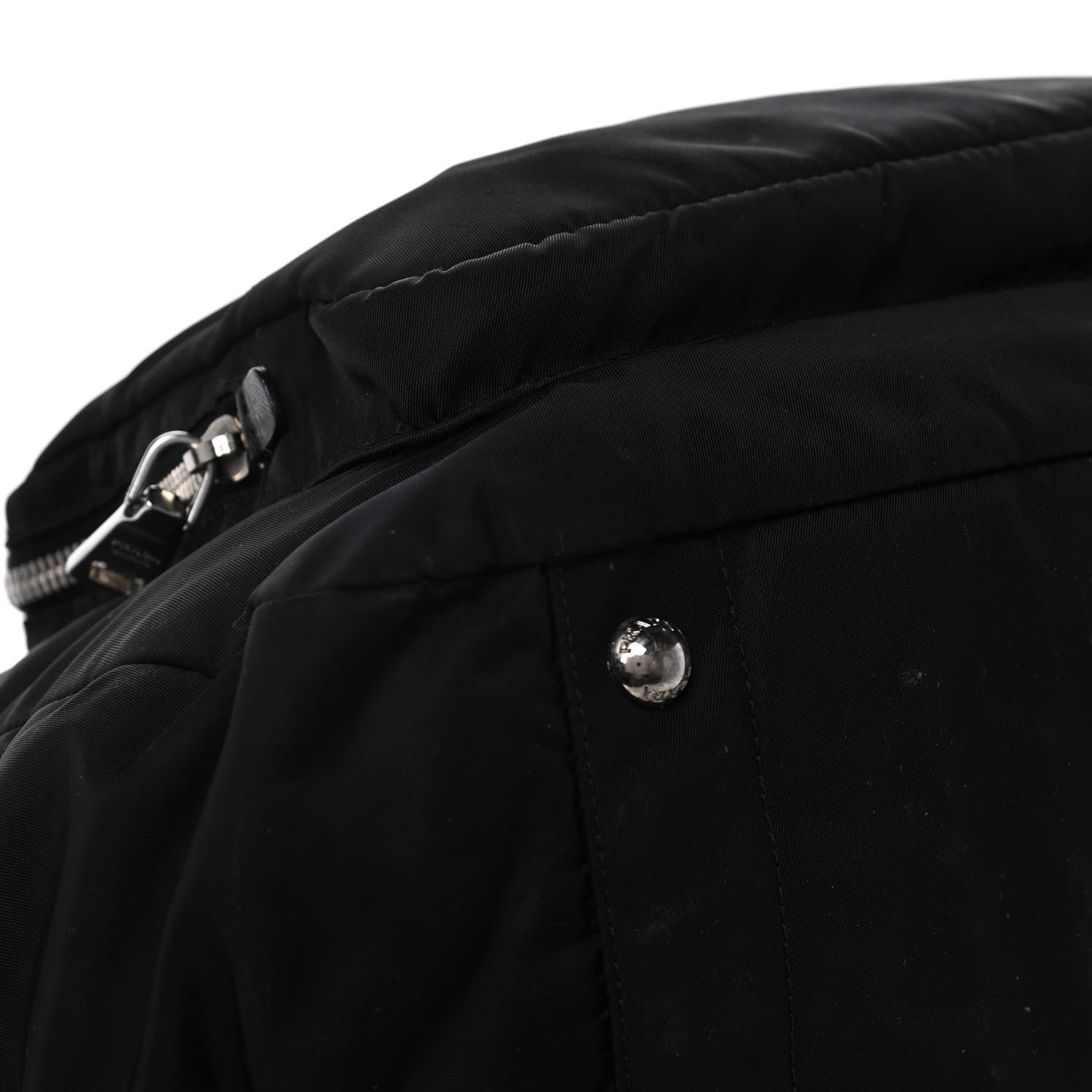 Prada Tessuto Nylon Diaper Bag Black 14 of 17