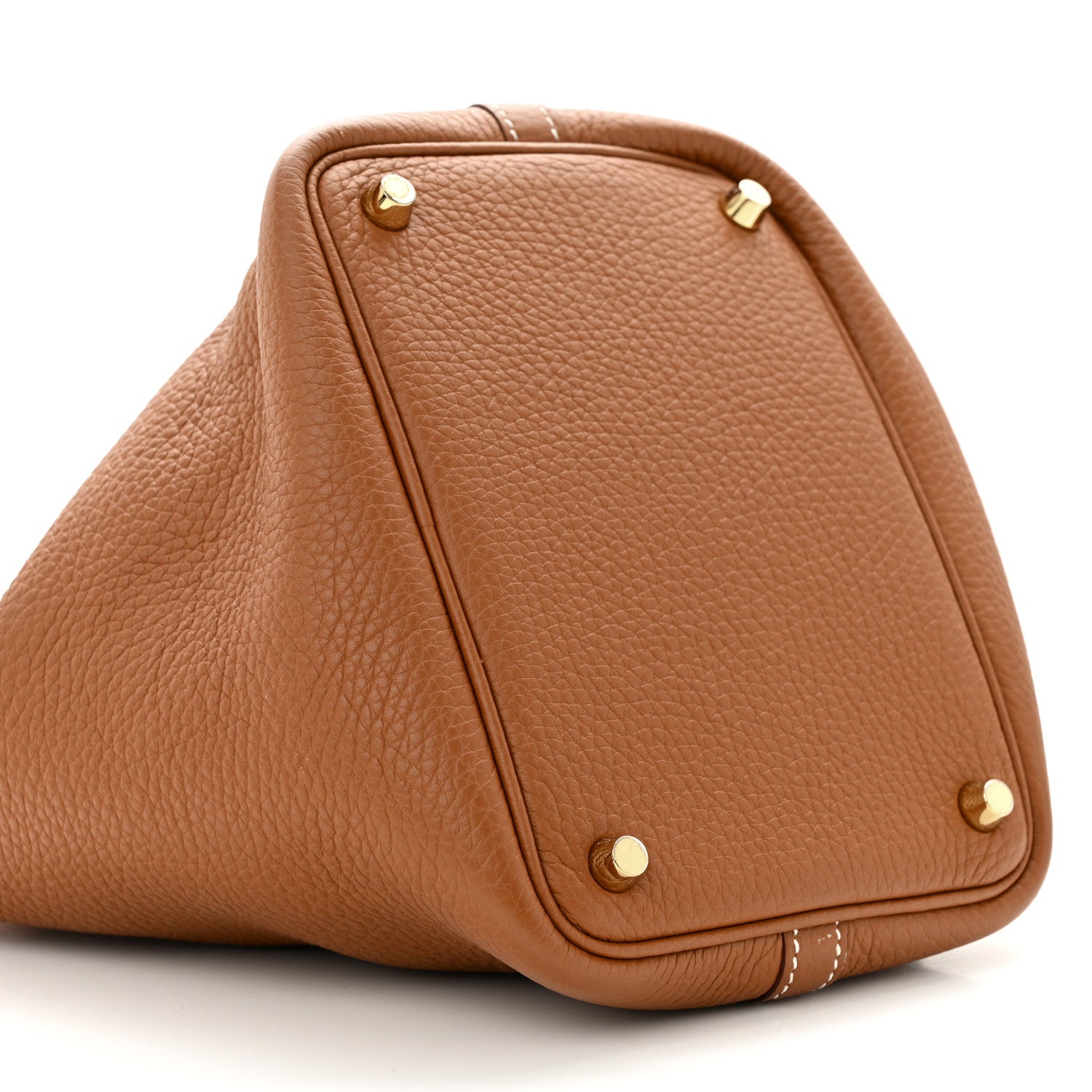 Hermes Taurillon Clemence Picotin Lock 18 PM Gold 9 of 10