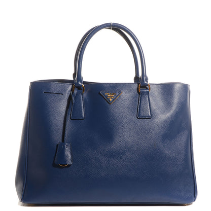 Prada Saffiano Lux Large Tote Bluette 1 of 10