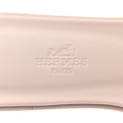 Hermes Calfskin Oran Sandals 36 Rose Petale 7 of 8